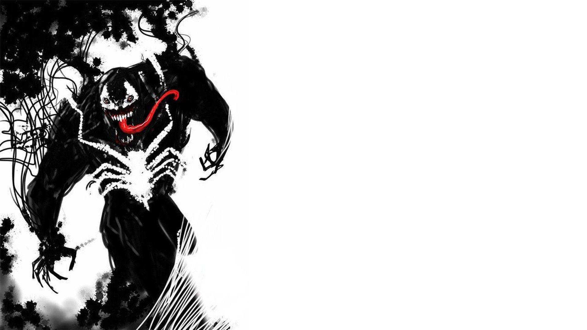 Venom Alien Symbiote Art — 1920x1080 wallpaper