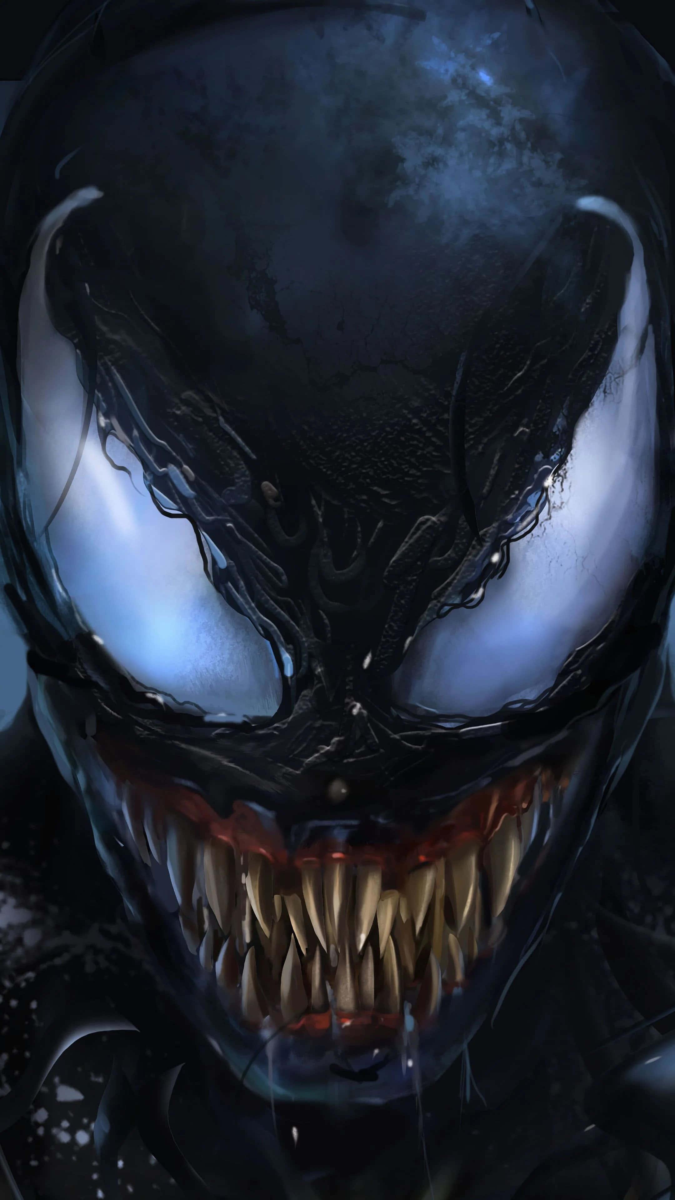 Venom inches closer, ready to pounce! — 2160x3840 wallpaper