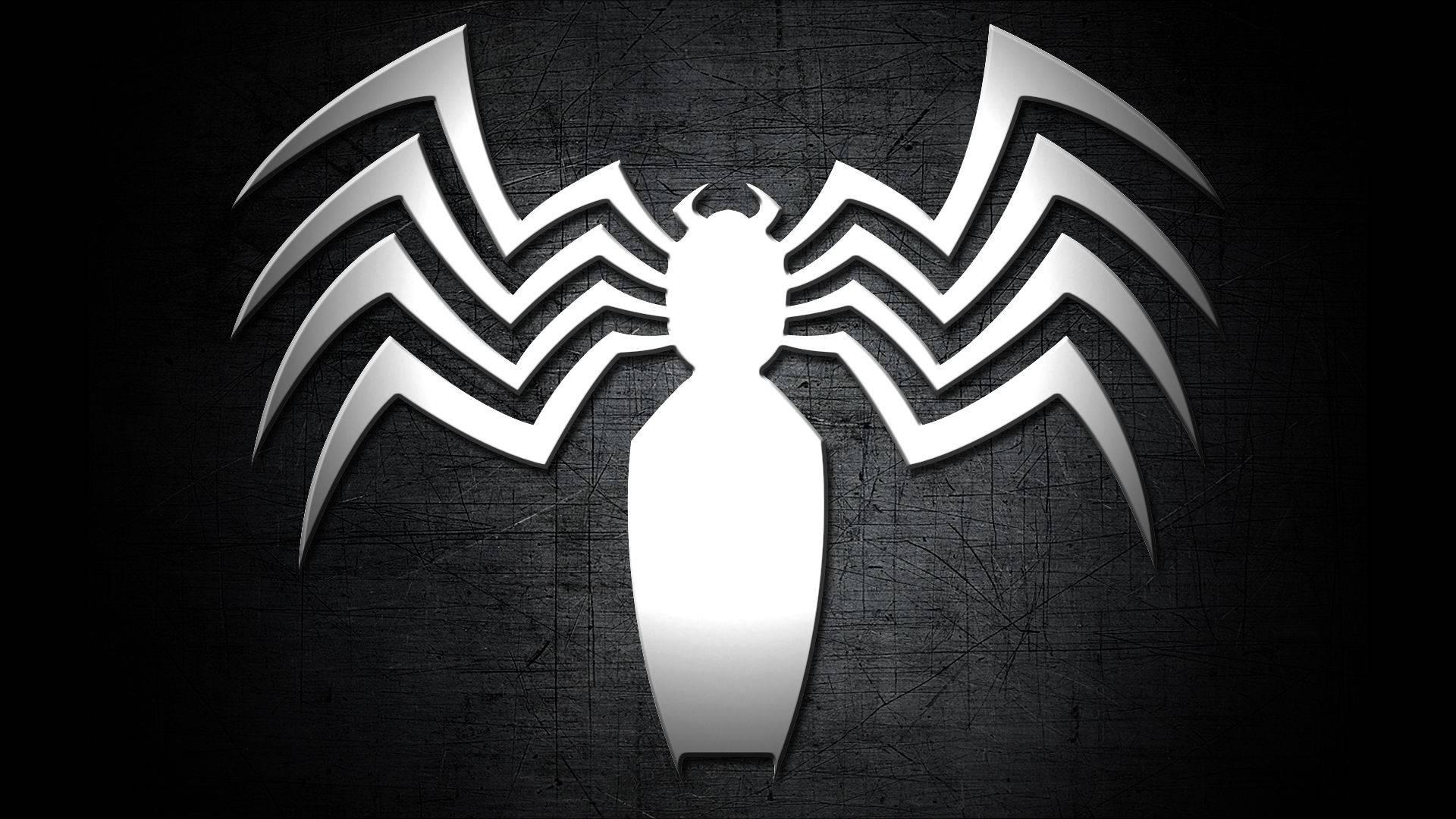 Venom White Spider — 1920x1080 wallpaper