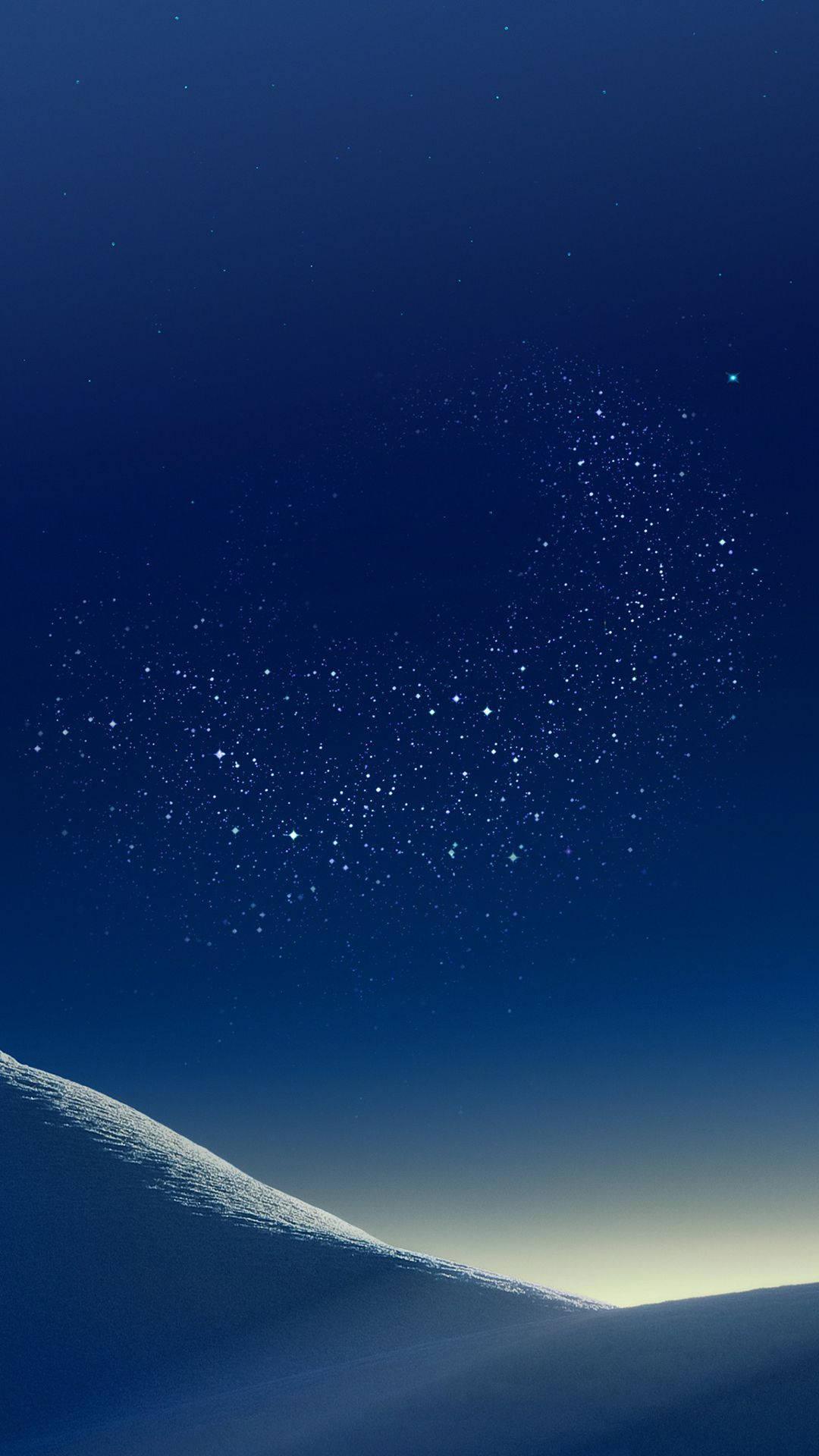 Vertical Blue Desert Galaxy Samsung — 1080x1920 wallpaper