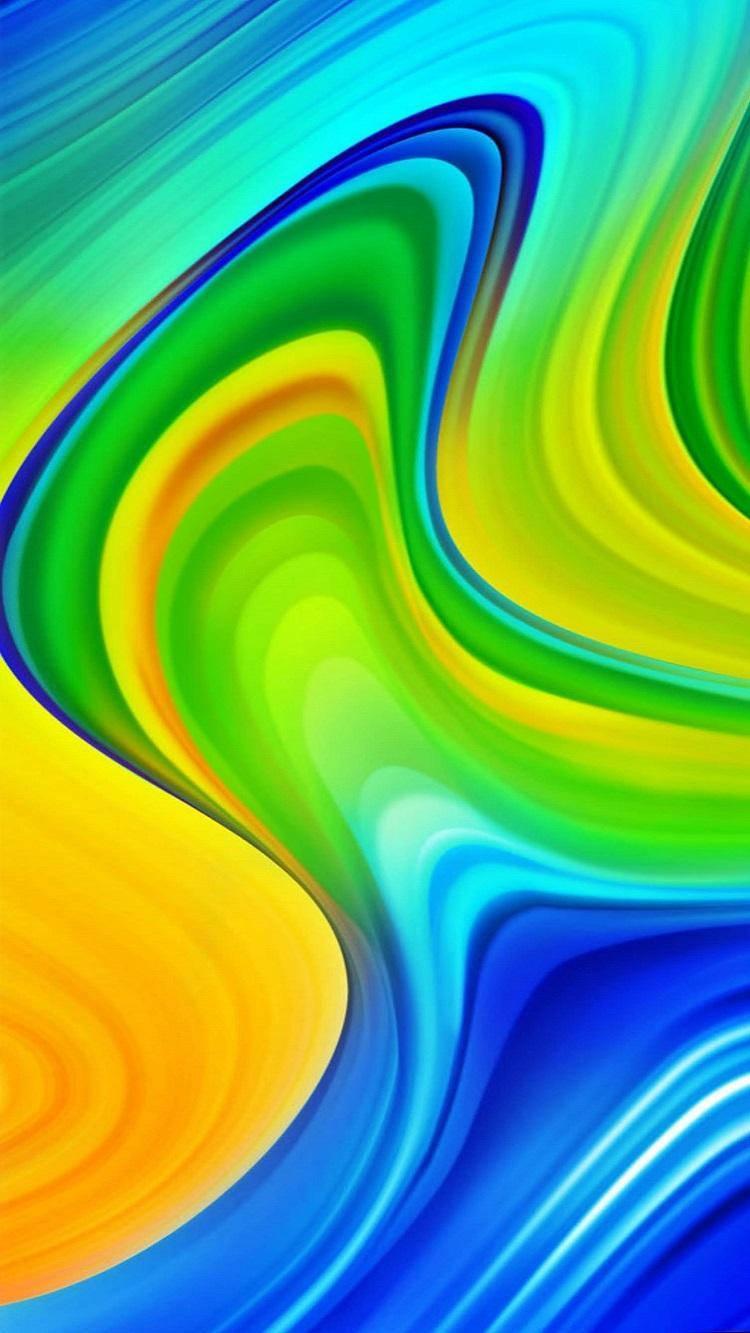 Vibrant and Dynamic Redmi 9 — 750x1333 wallpaper