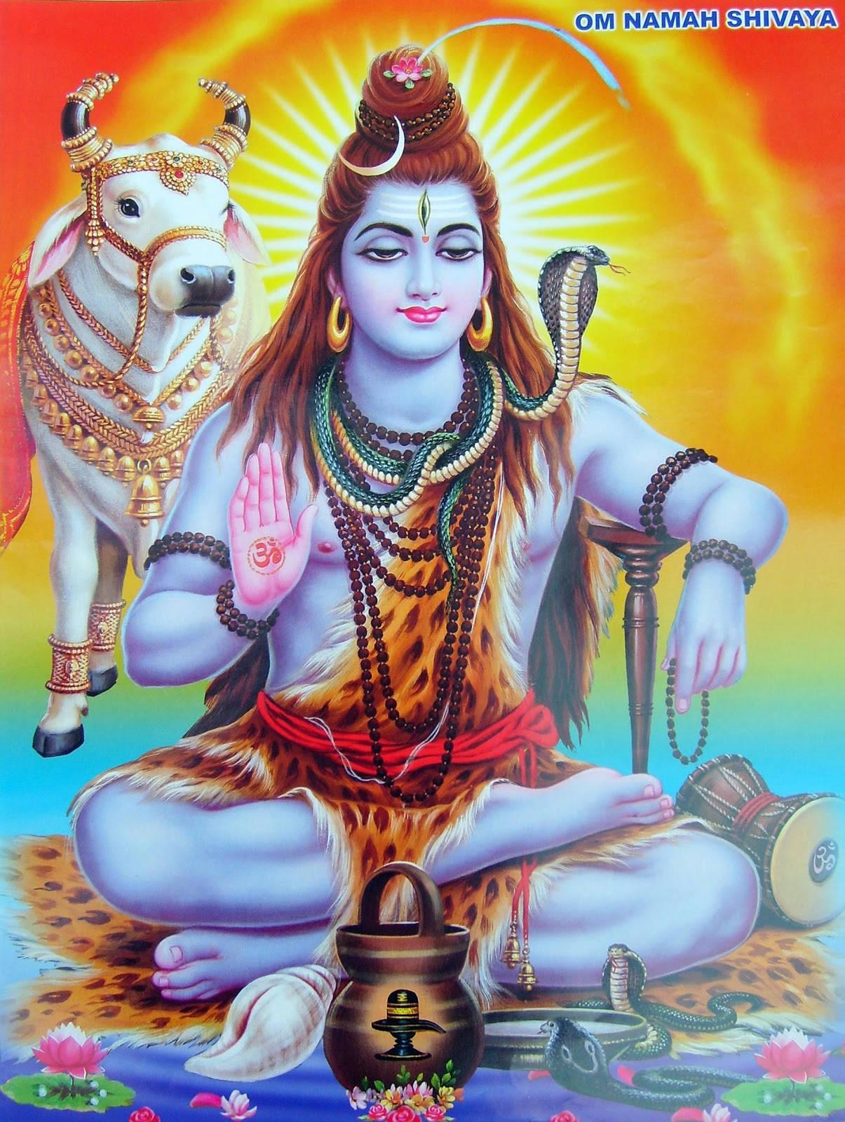 Vibrant Lord Shiva — 1205x1600 wallpaper