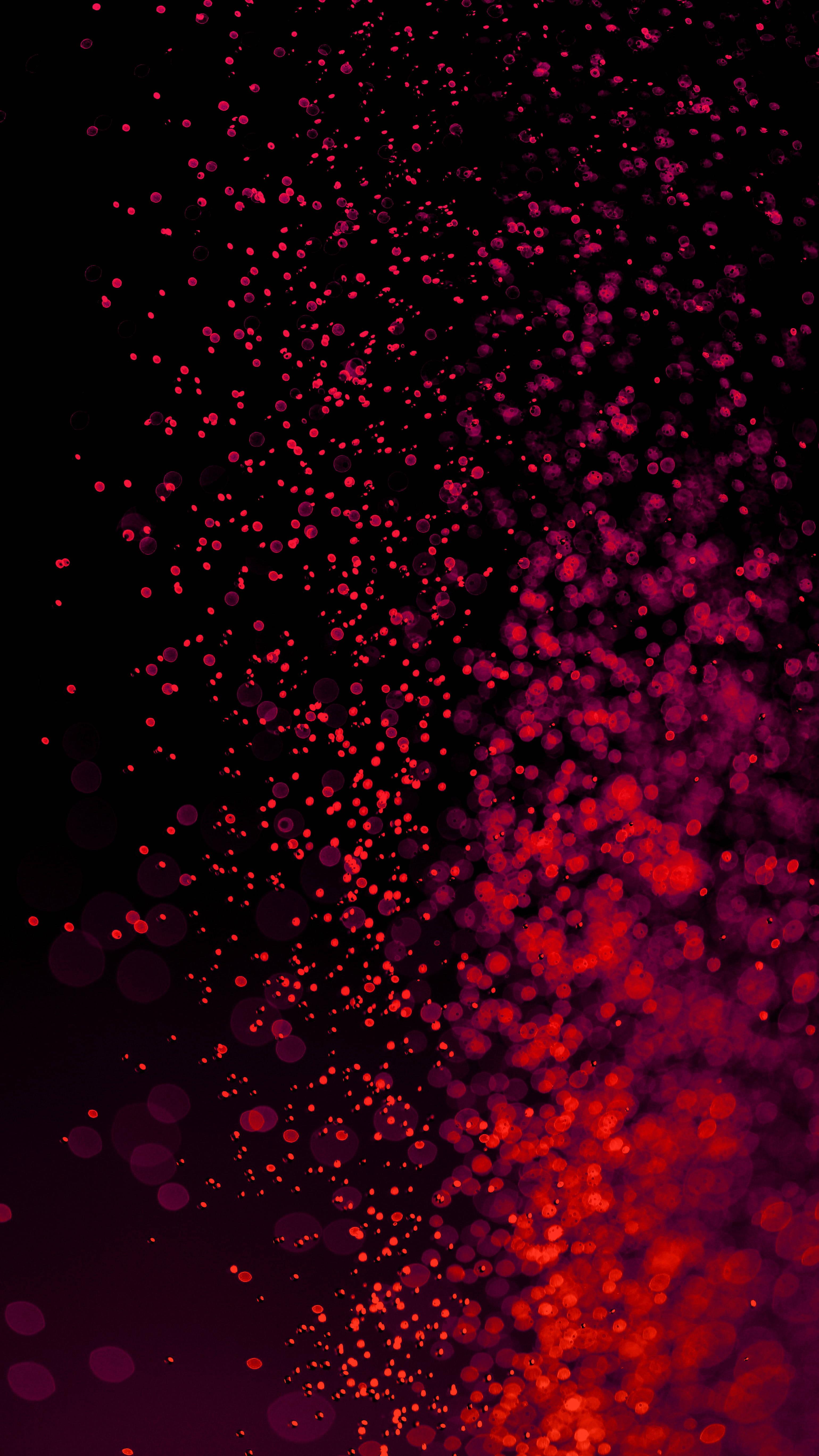 Vibrant Red Dots on 8K Phone — 3078x5472 wallpaper