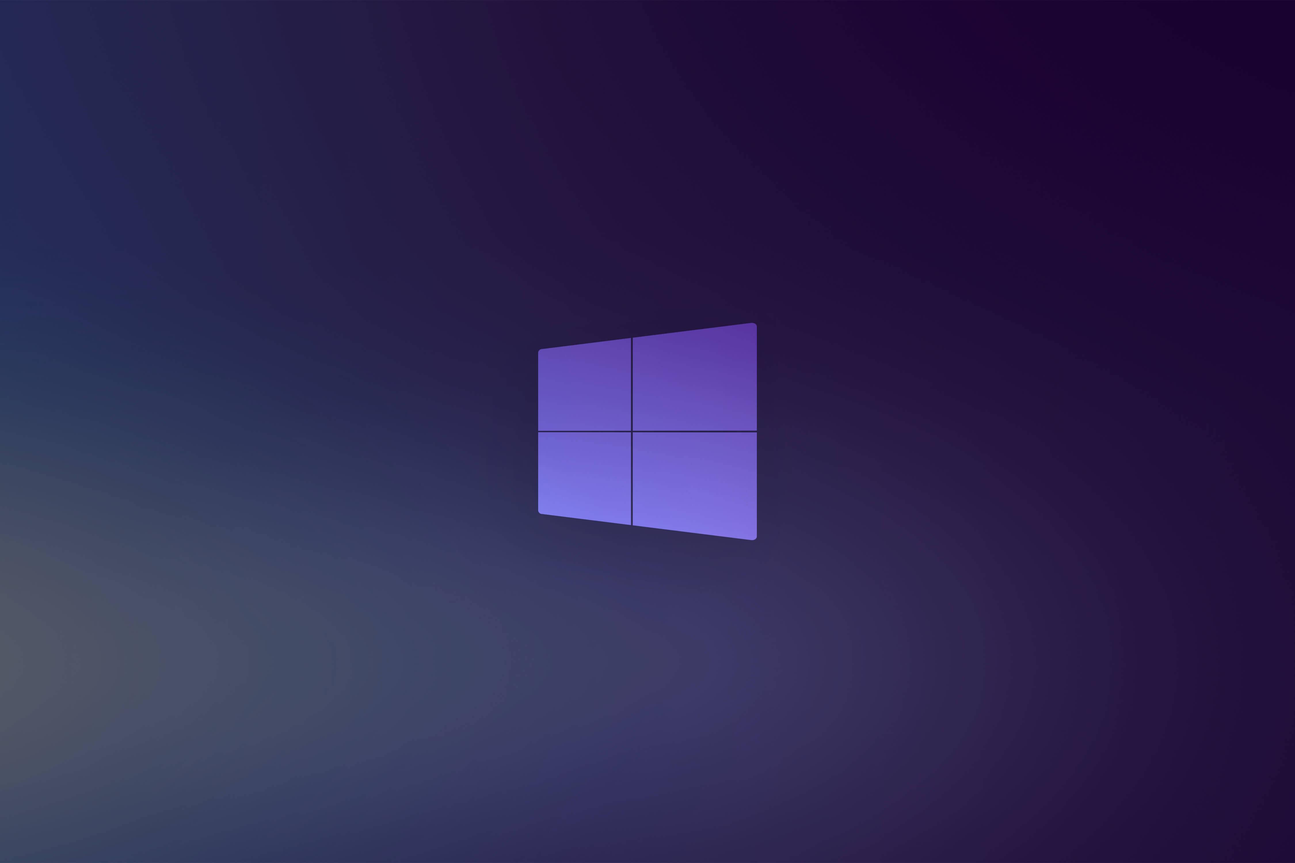 Violet Windows 10 HD — 4500x3000 wallpaper