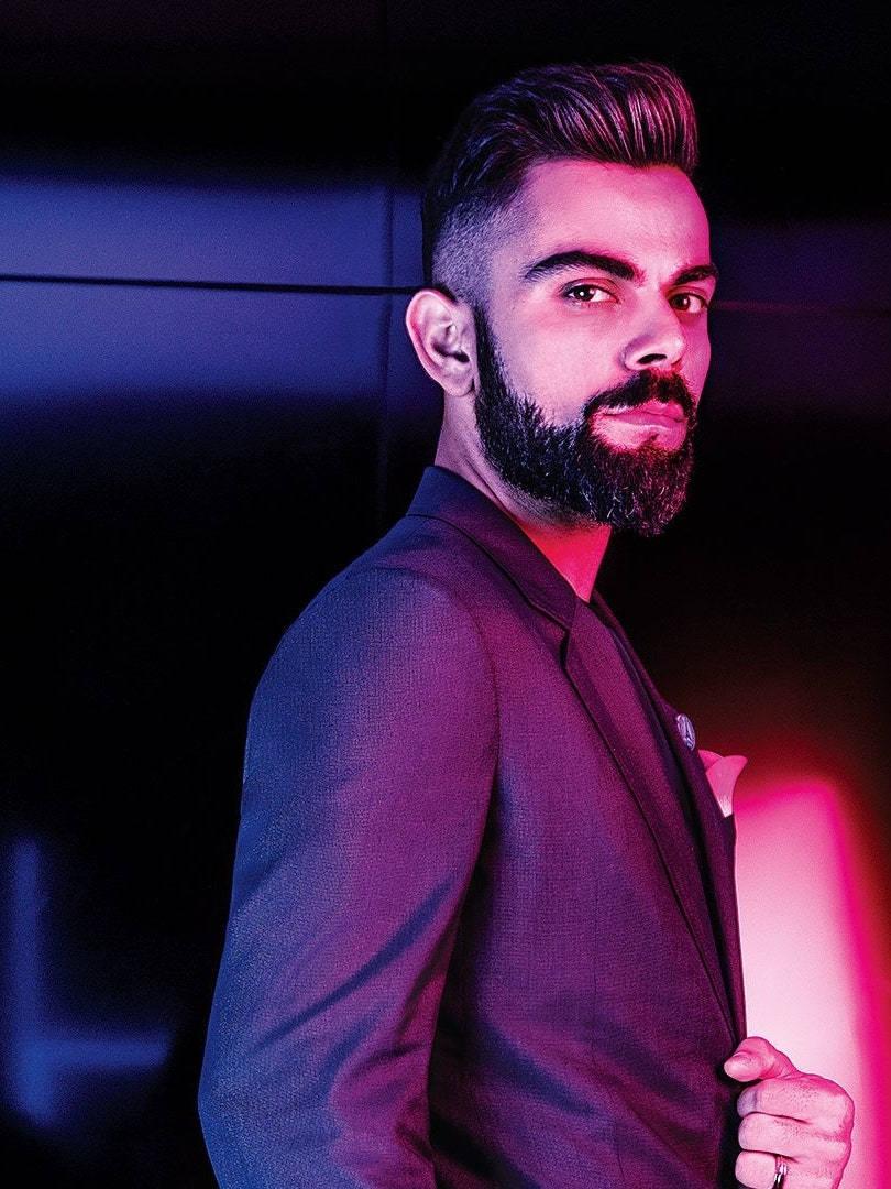 Virat Kohli HD Black Tuxedo