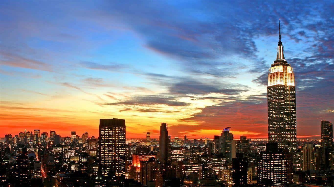 Visit the Big Apple and Explore the Joys of New York City — 1366x768 wallpaper