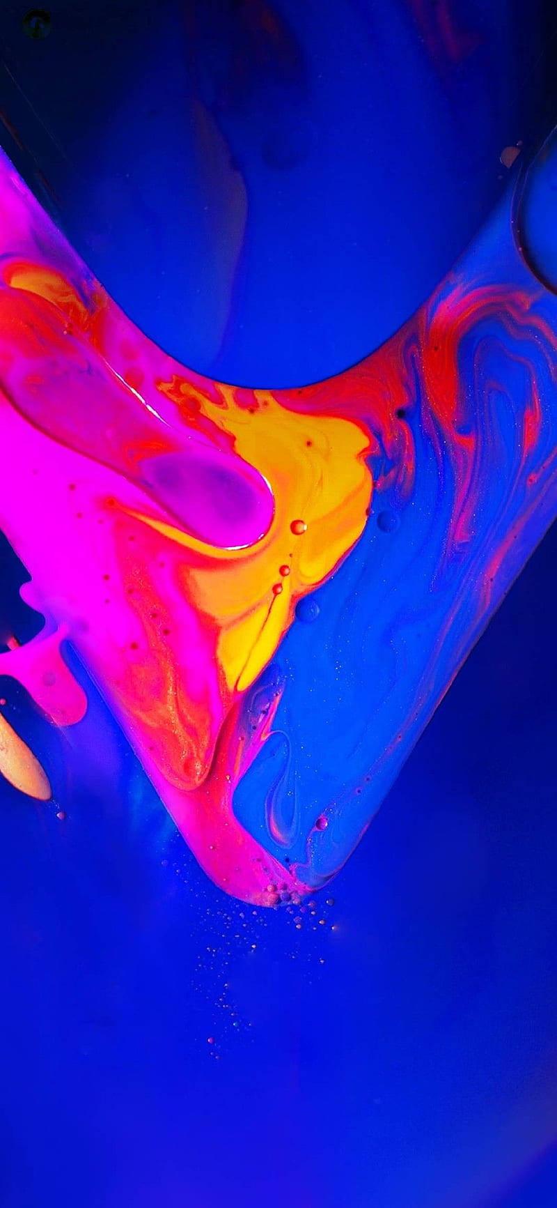 Vivo V20 Contrasted Art — 800x1733 wallpaper