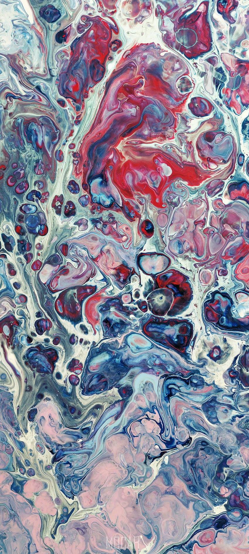 Vivo V20 Dried Paint — 850x1889 wallpaper