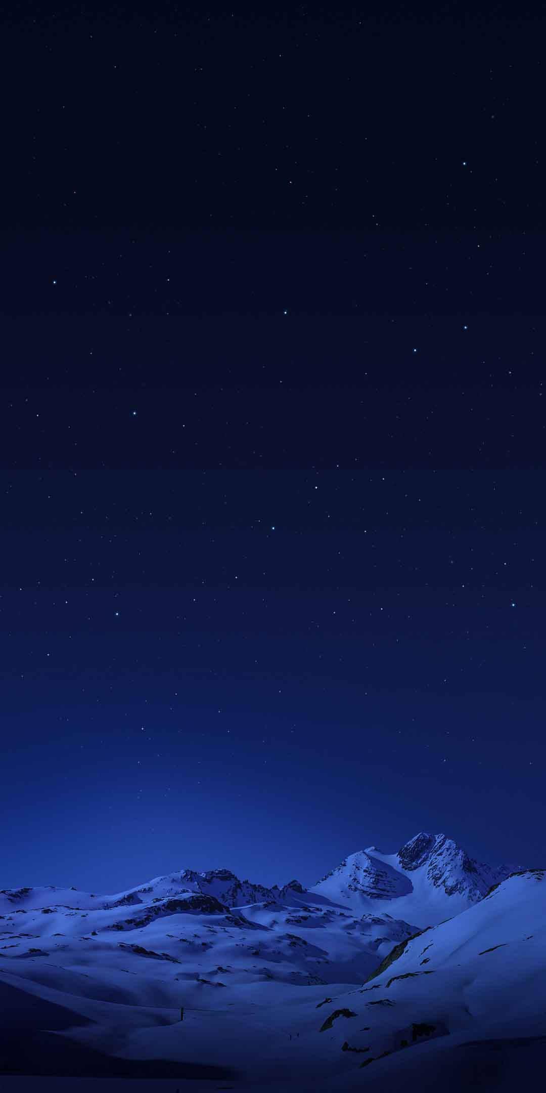 Vivo V20 Mountains And Dark Sky — 1080x2160 wallpaper