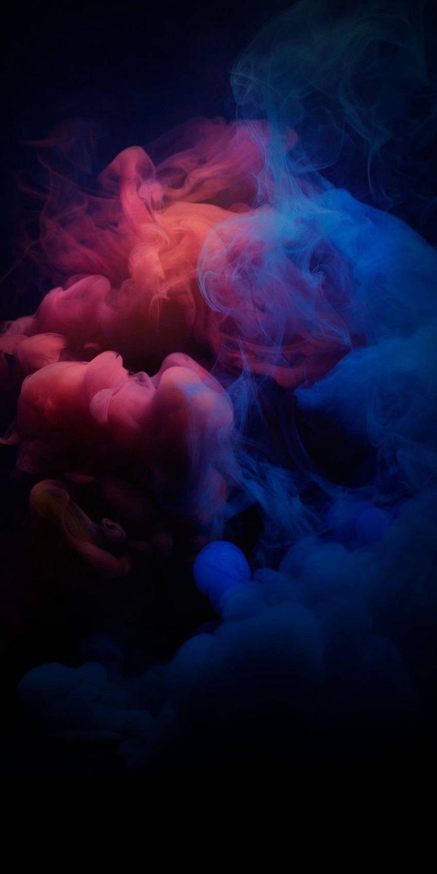 Vivo V20 Smoky Clouds — 850x1700 wallpaper