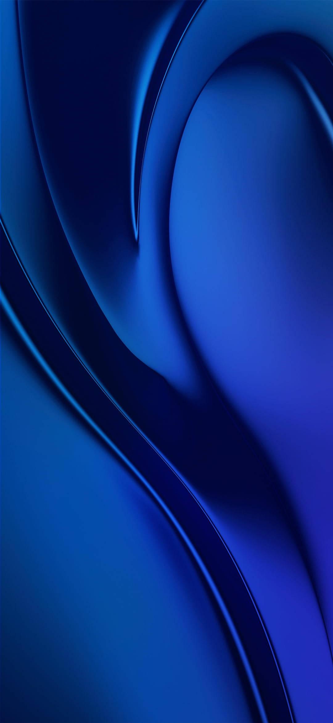 Vivo Y20 Dark Blue Wave — 1080x2340 wallpaper
