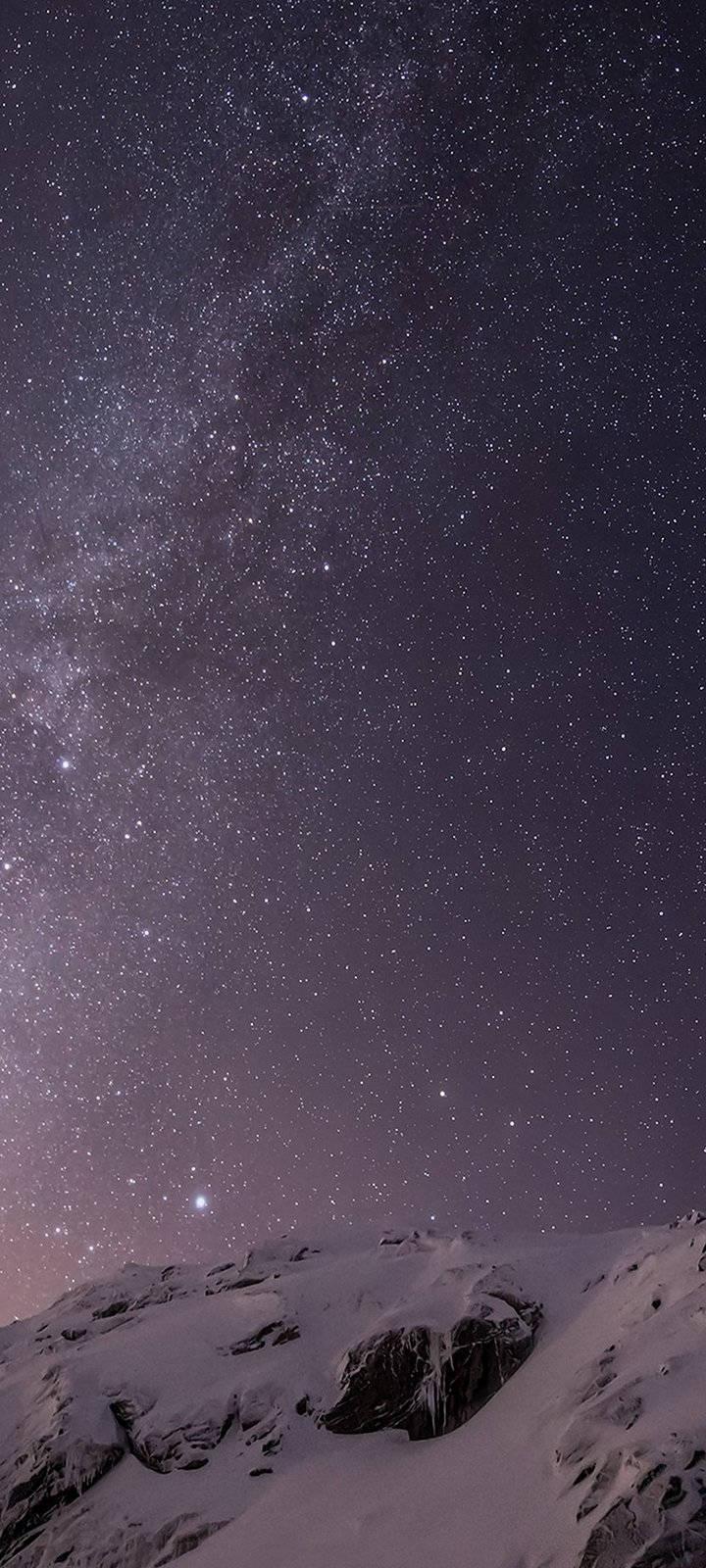 Vivo Y20 Starry Night Sky — 720x1600 wallpaper