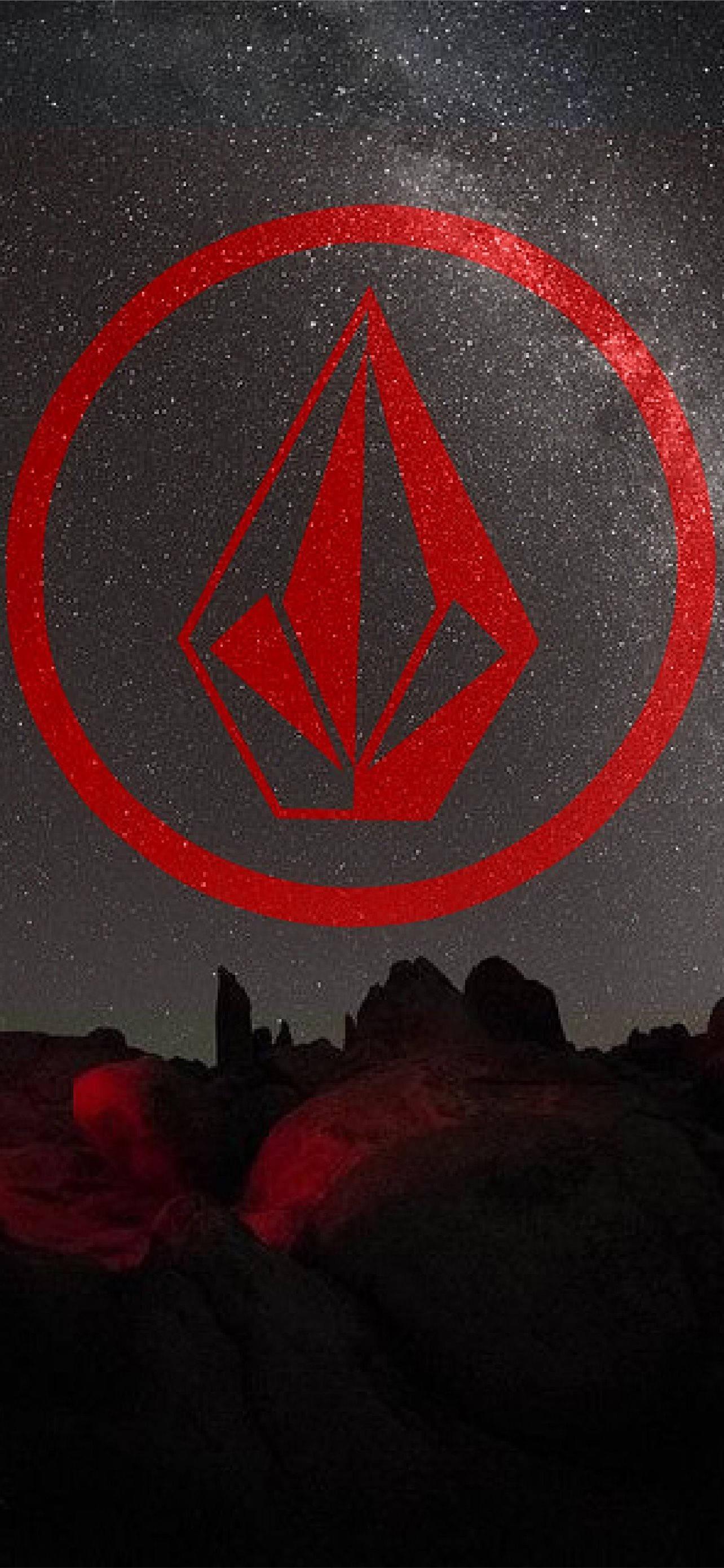 Volcom Logo iPhone 11 — 1284x2778 wallpaper