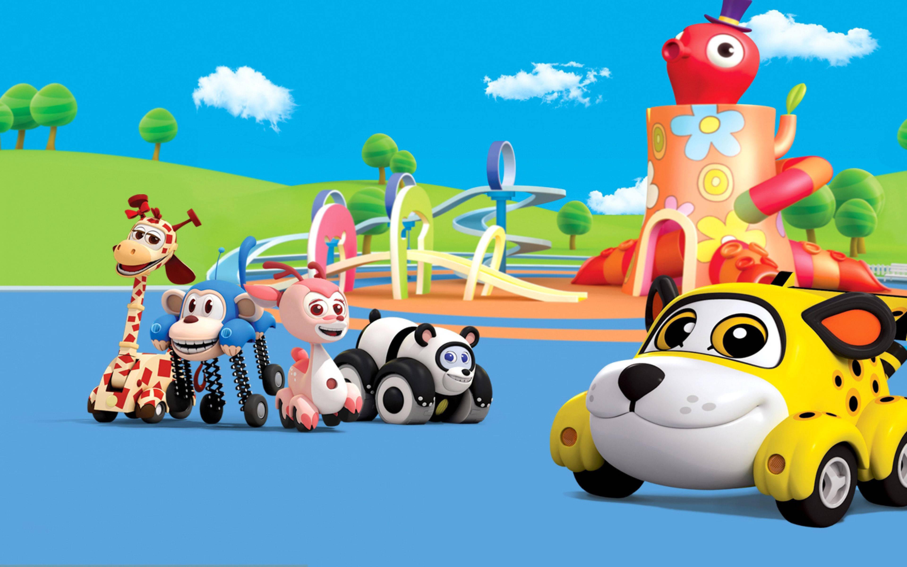Vroomies - Fast, Funky, and Fabulous! — 3840x2400 wallpaper