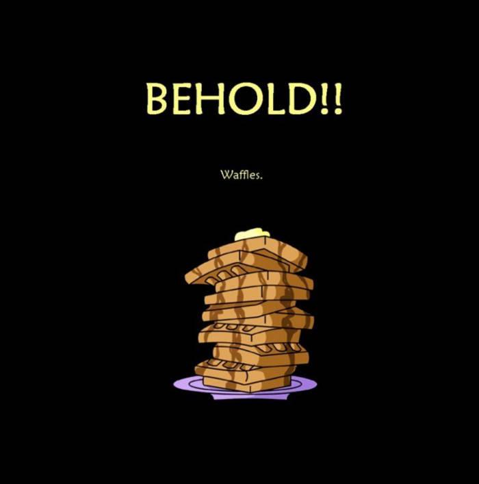 Waffles Funny Phone — 700x707 wallpaper
