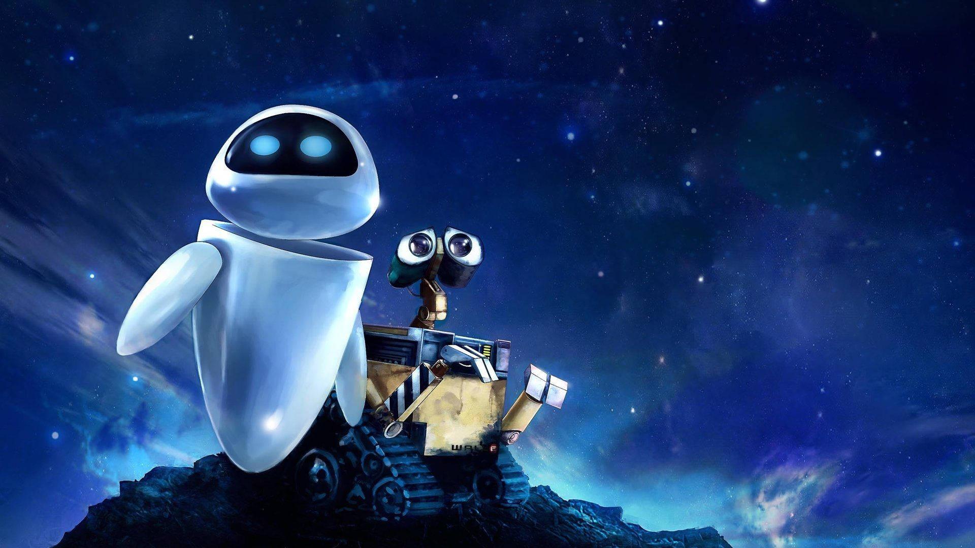 Wall-E And Eve Movie — 1920x1080 wallpaper