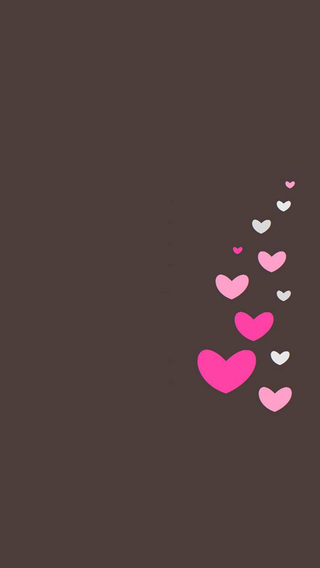 Warm and Loving Hearts — 1080x1920 wallpaper