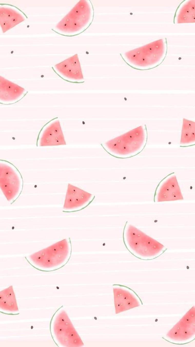 Watermelon Slices Girly iPhone — 760x1350 wallpaper