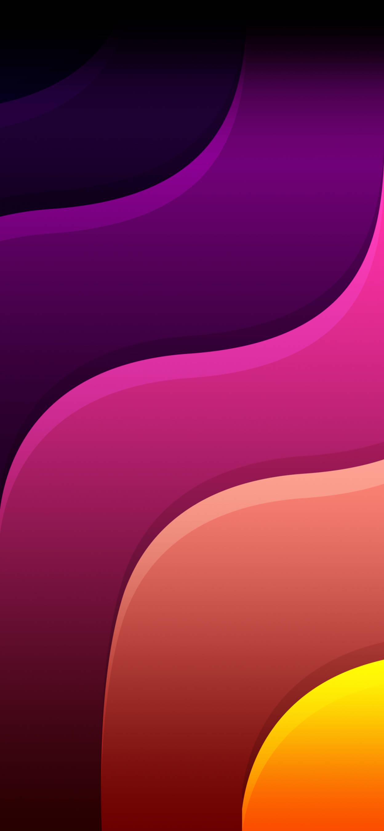 Waves Pattern Ios 16 — 1248x2698 wallpaper