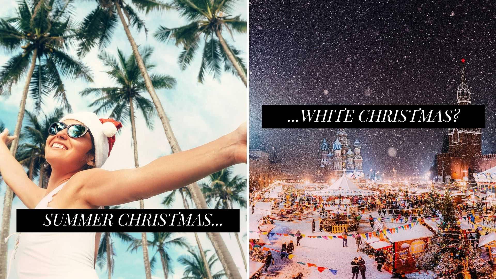 Weather Of Christmas Collage — 1920x1080 wallpaper