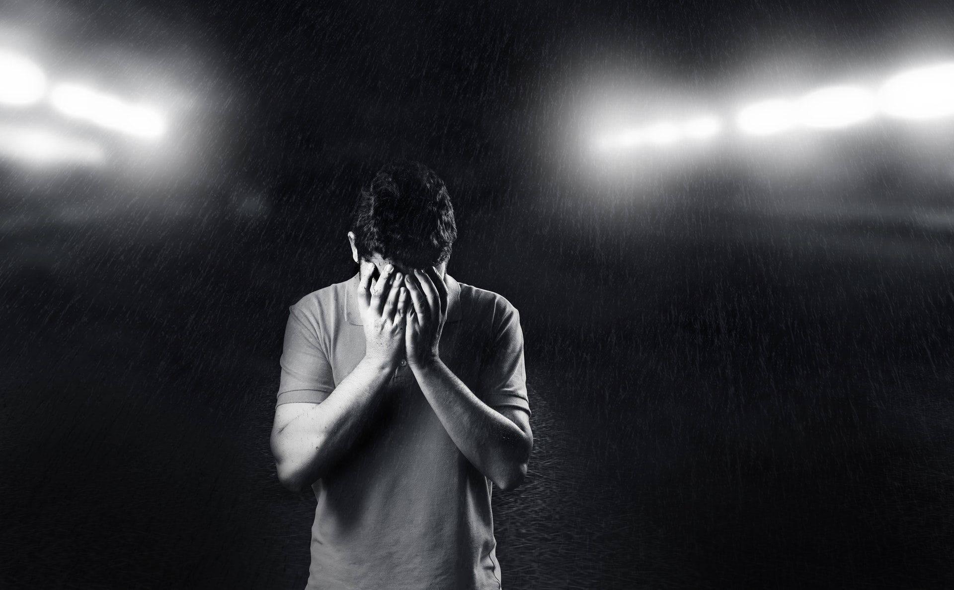 Weeping Sad Boy — 1920x1189 wallpaper