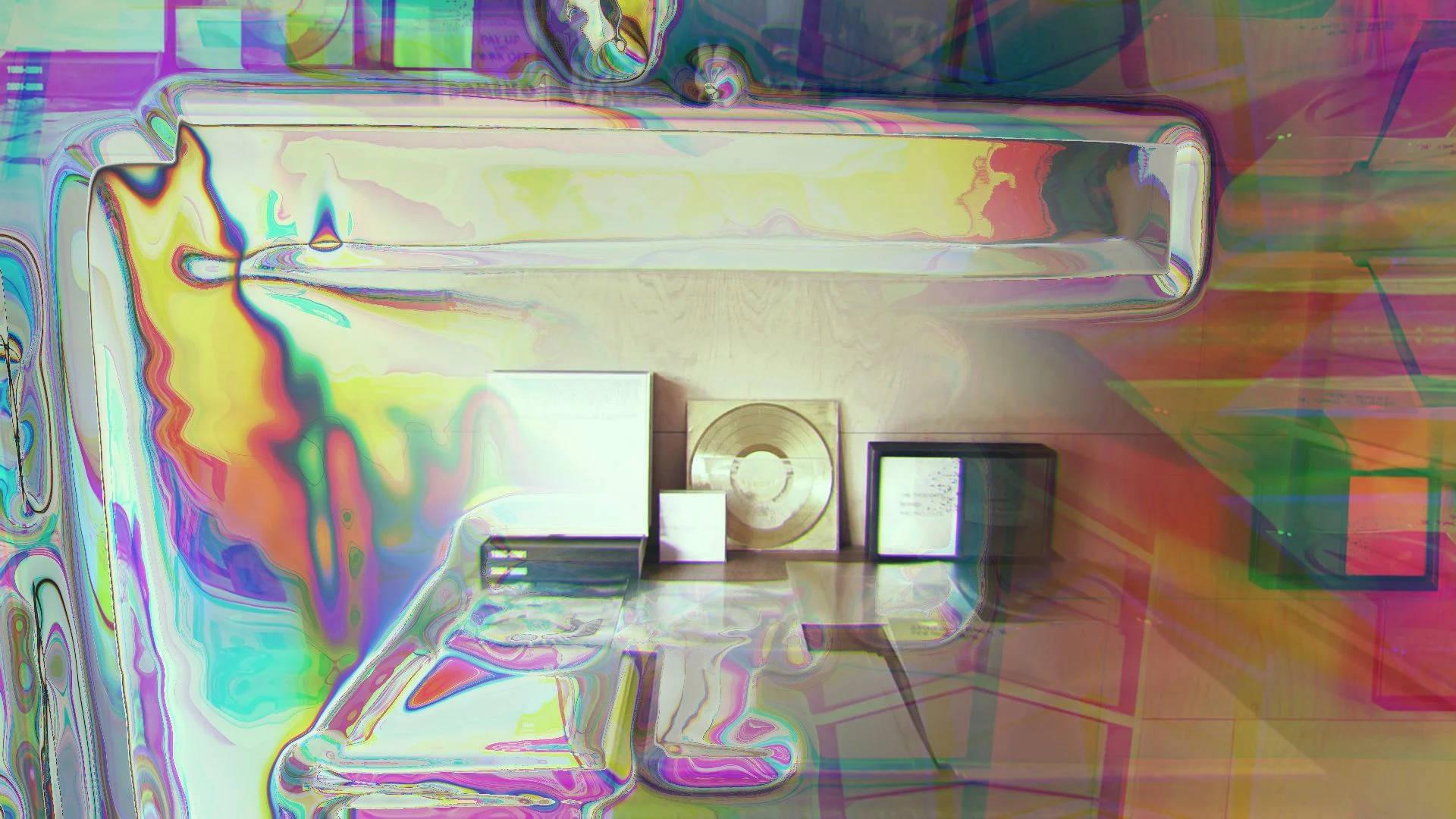 Weirdcore Bedroom Graphic — 1920x1080 wallpaper