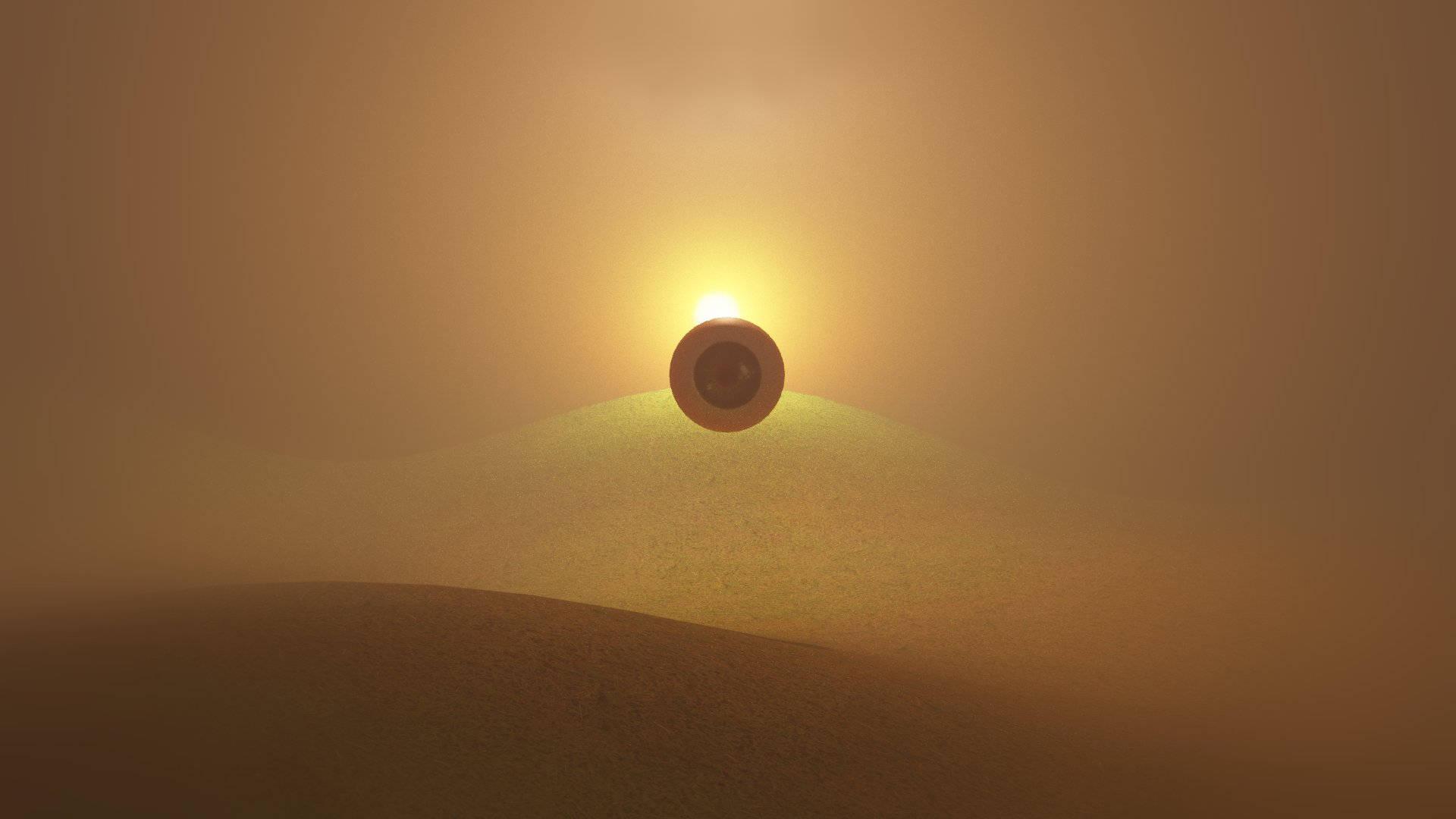 Weirdcore Eyes On The Sky — 1920x1080 wallpaper
