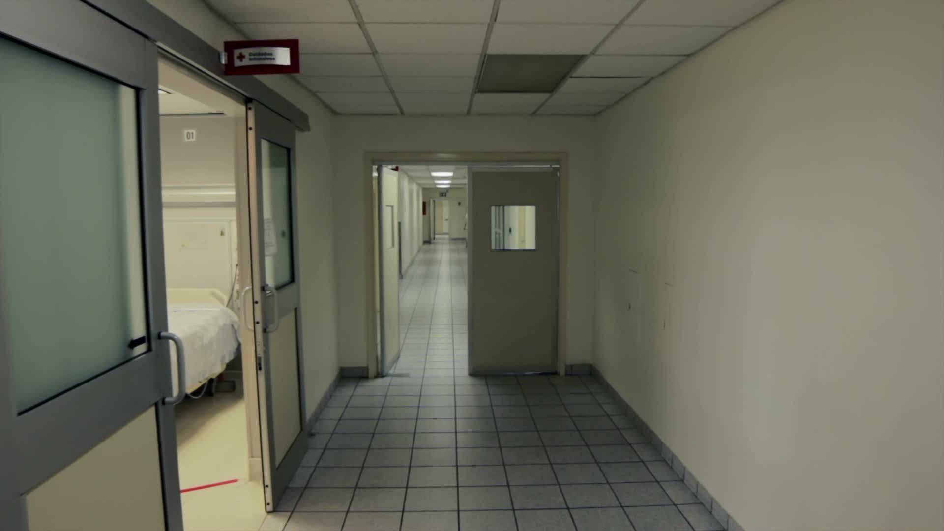 Weirdcore Hospital Hallway — 1920x1080 wallpaper