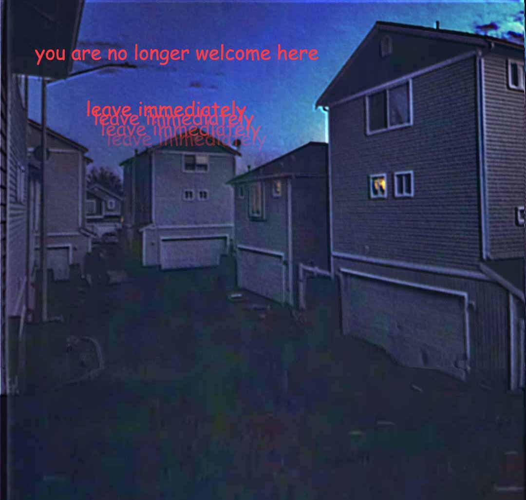 Weirdcore Mysterious Houses — 1080x1026 wallpaper