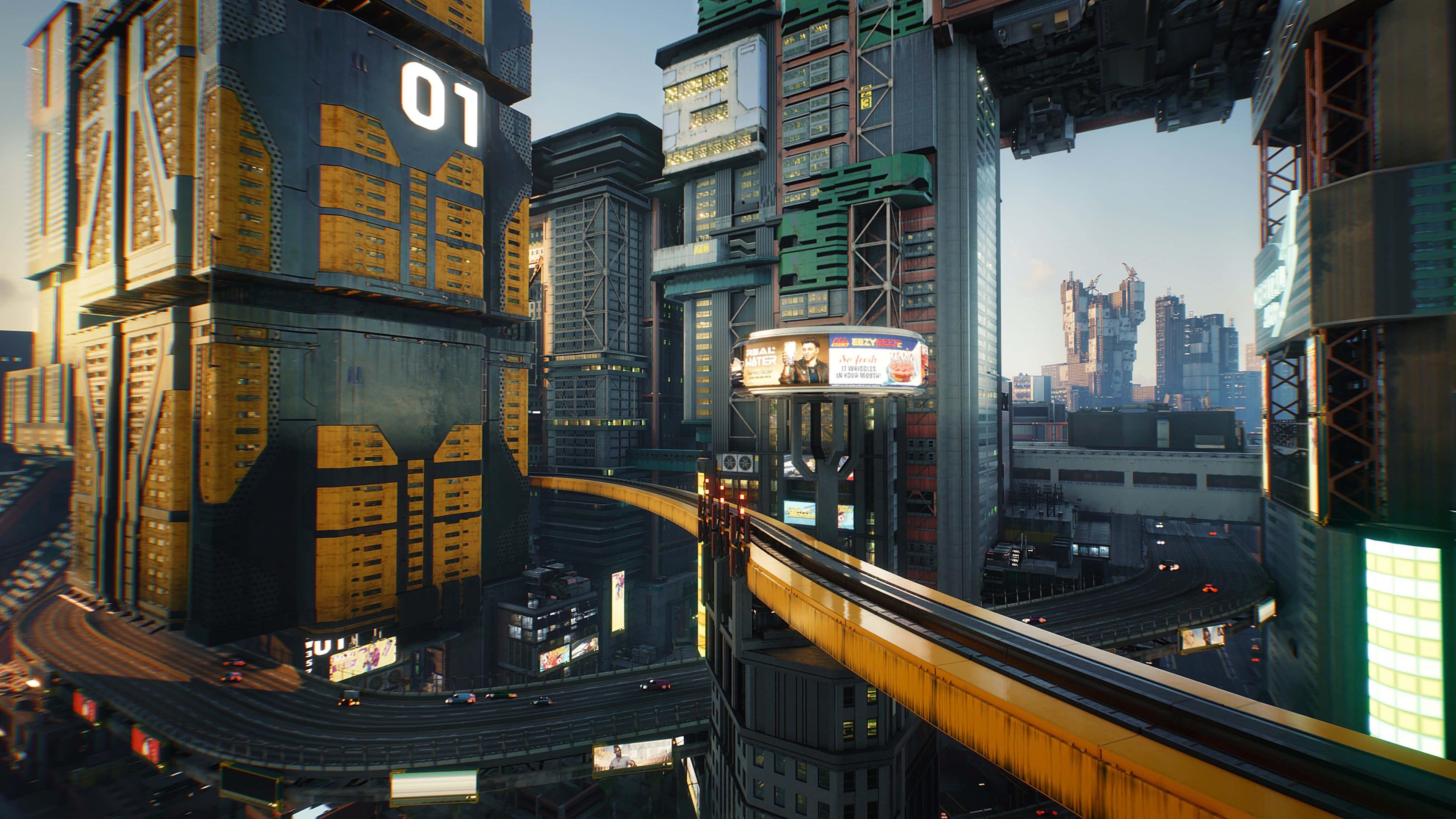 Welcome to the cyberpunk future — 3840x2160 wallpaper