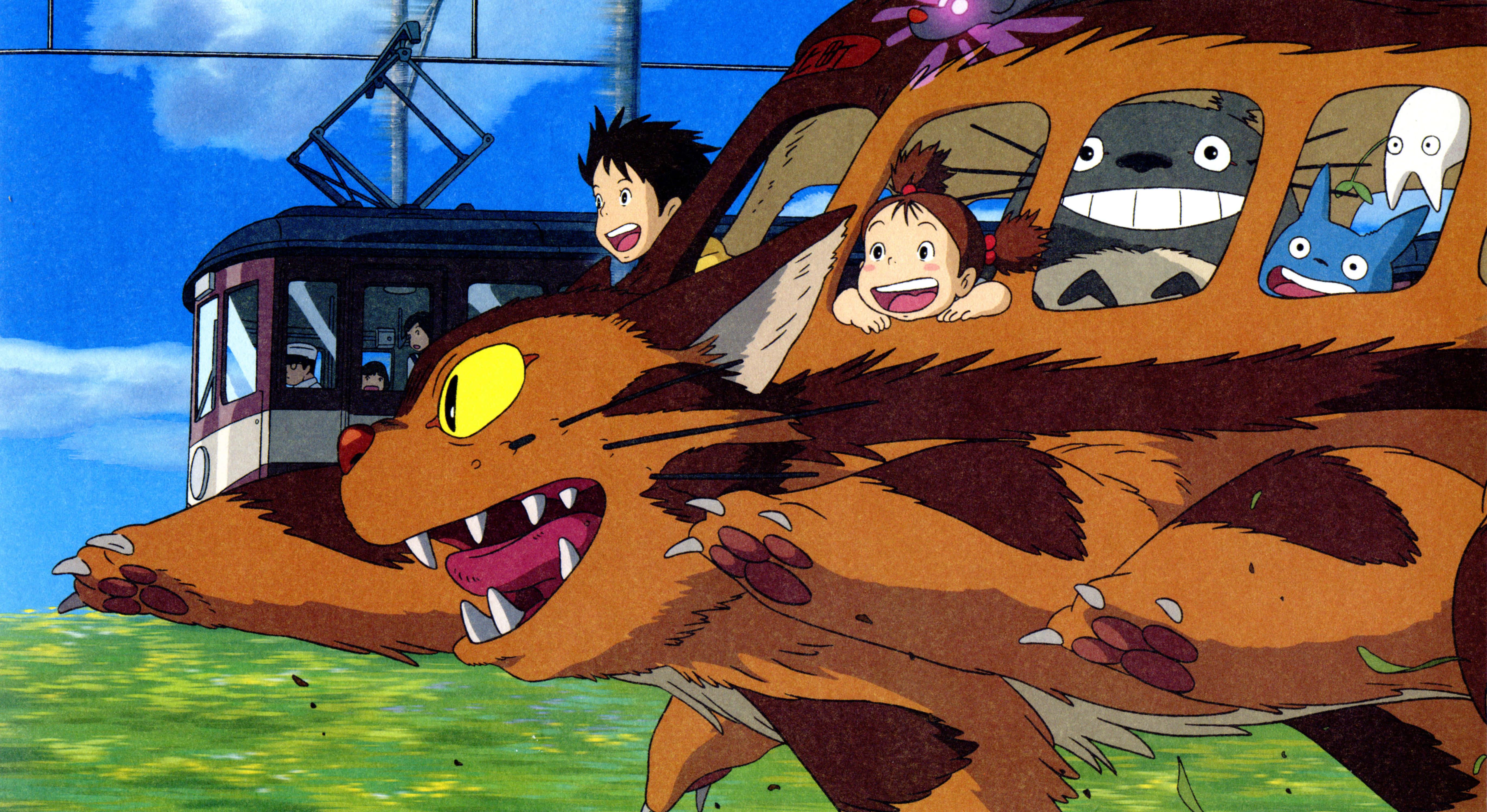 Welcome to the world of Totoro — 5487x3000 wallpaper