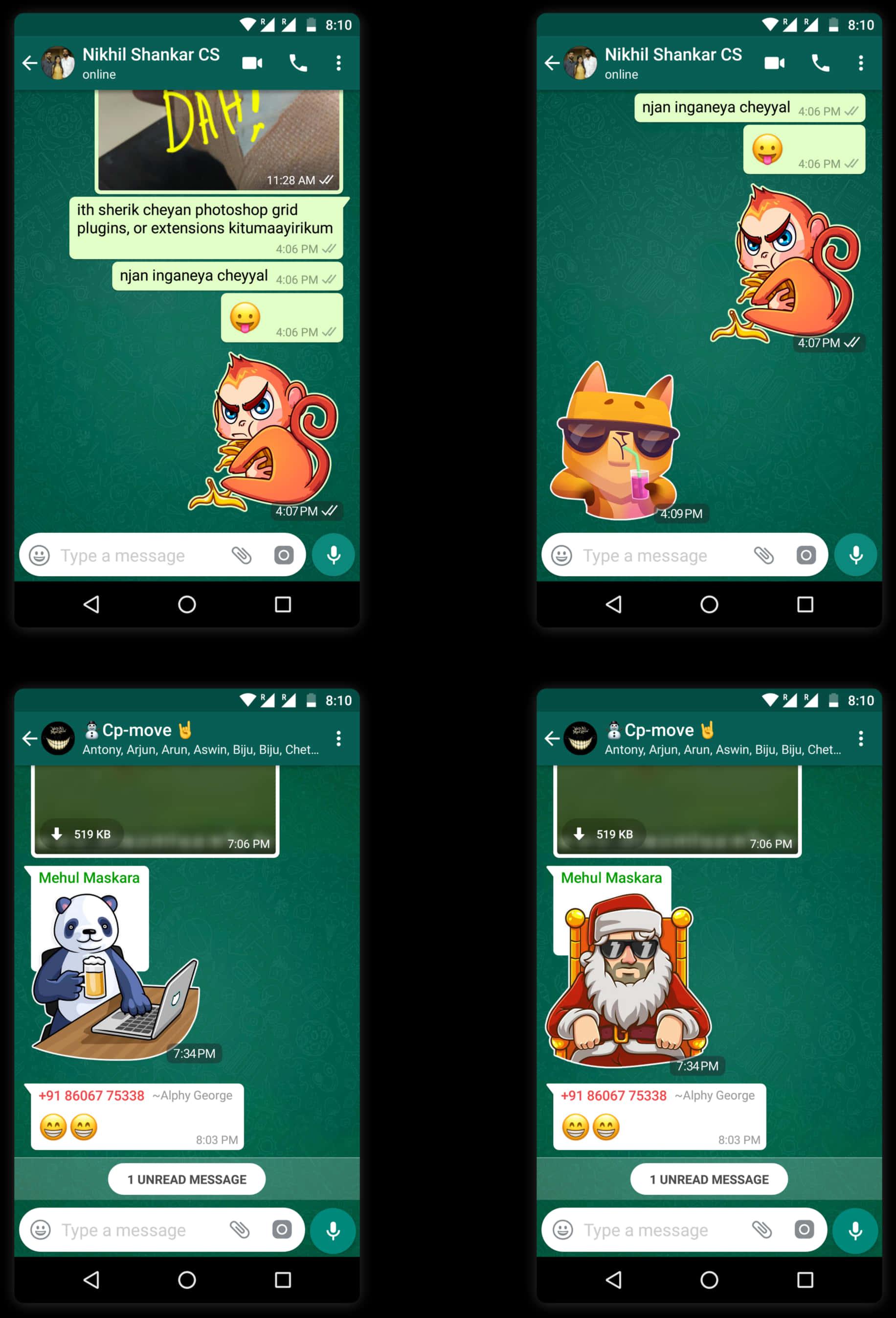 Whats App_ Sticker_ Conversations — 1832x2693 wallpaper
