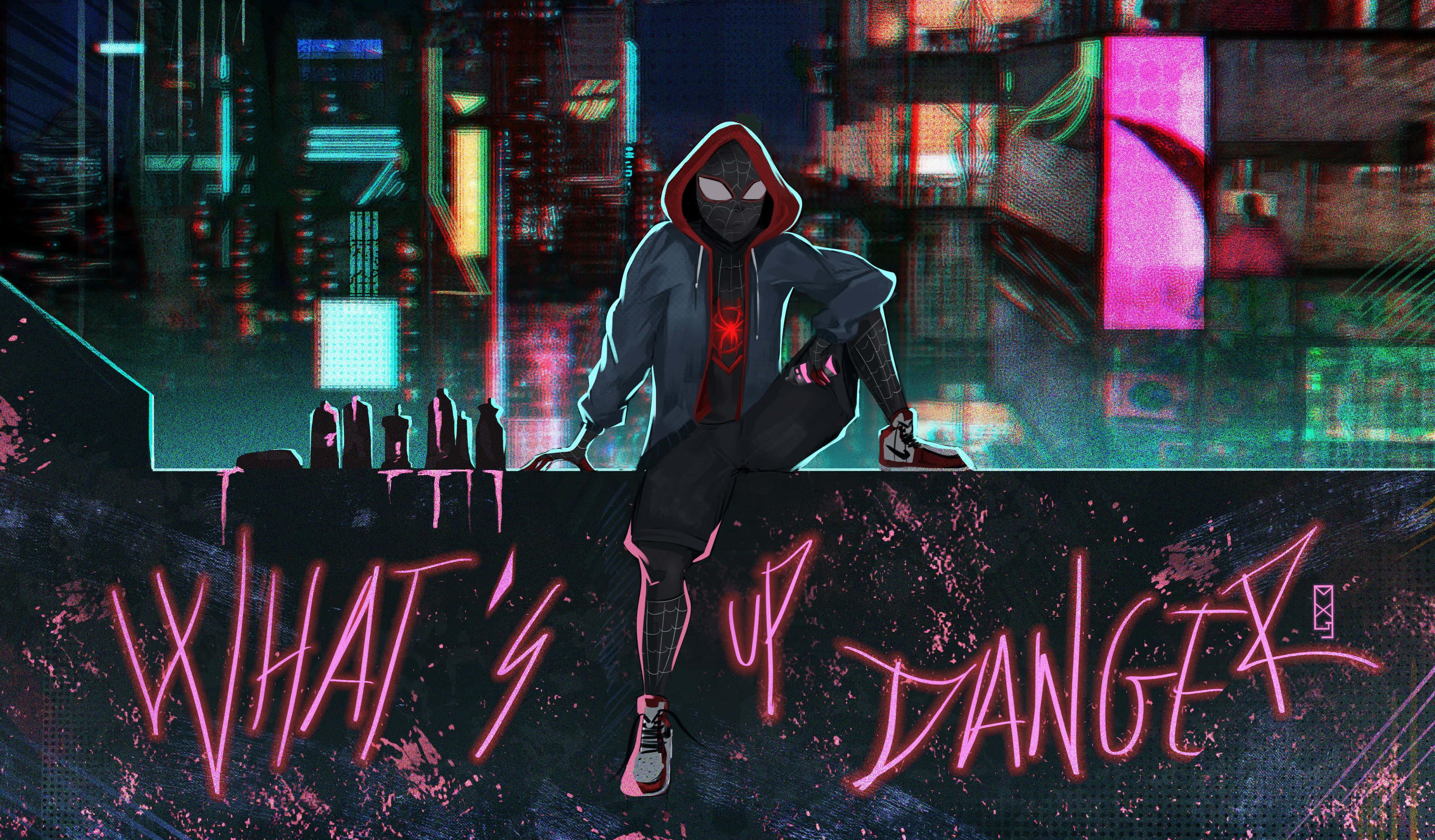 what's danger? - a poster for the game — 4095x2398 wallpaper