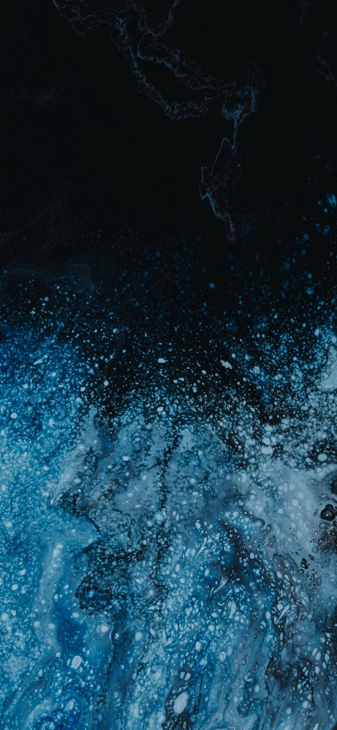 WhatsApp Chat Blue And Black — 1080x2340 wallpaper