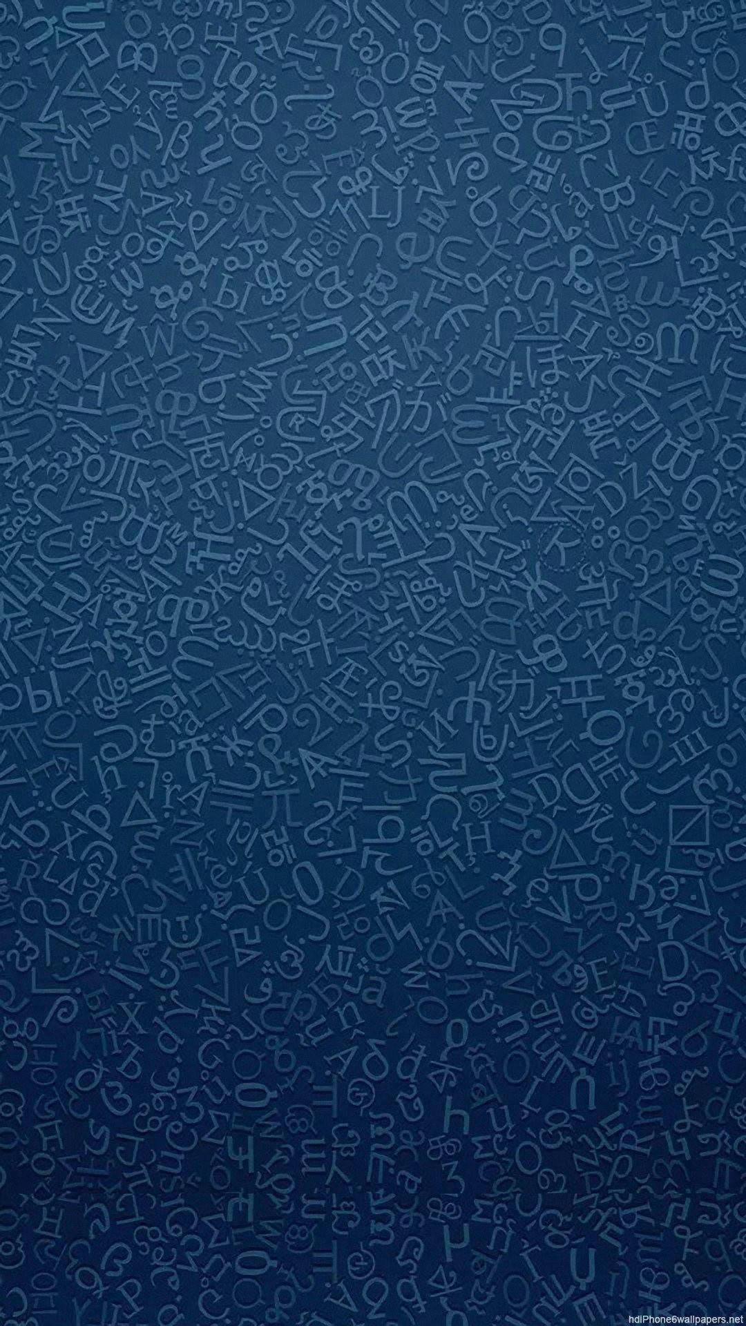 WhatsApp Chat Letters And Symbols — 1080x1920 wallpaper