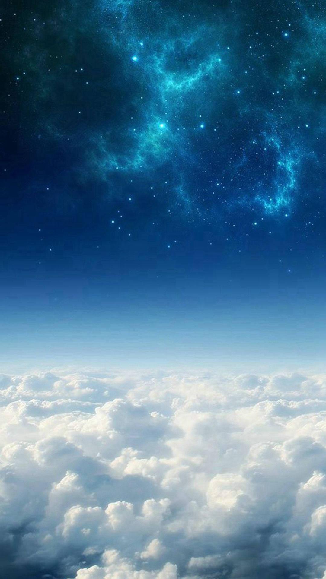WhatsApp Chat Stars Blue Sky — 1080x1920 wallpaper