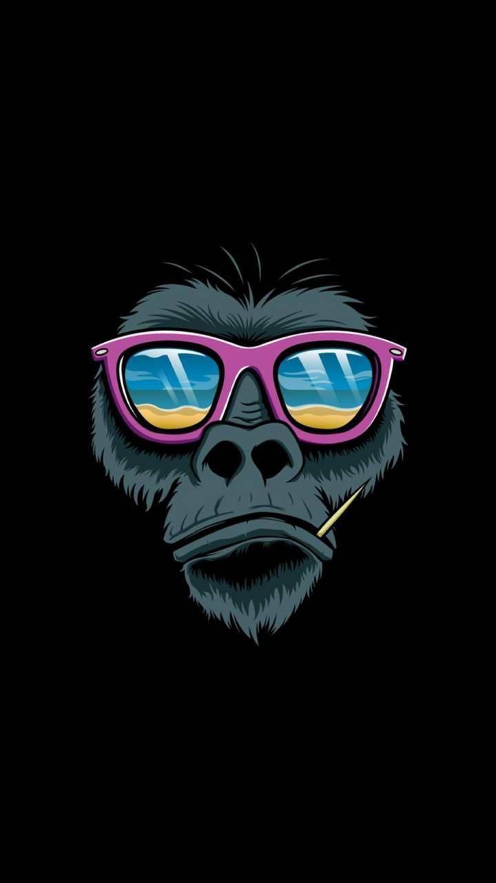 WhatsApp DP Cool Monkey Art — 720x1280 wallpaper