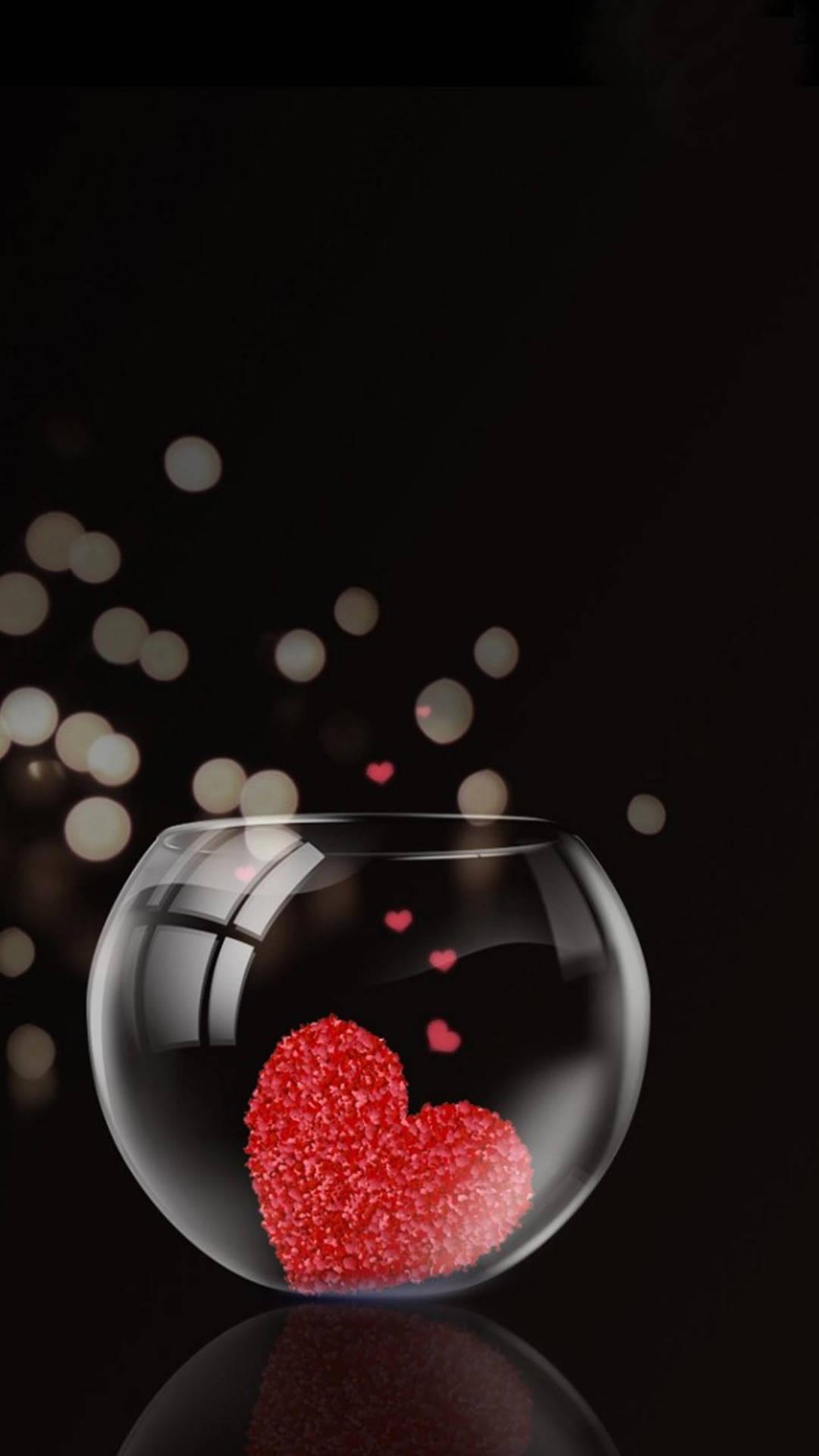 WhatsApp DP Heart Bowl — 1080x1920 wallpaper