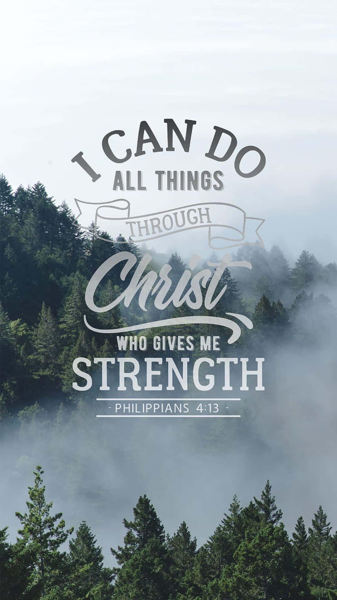 Where two or more are gathered in my name, I will be there with them — 1080x1920 wallpaper