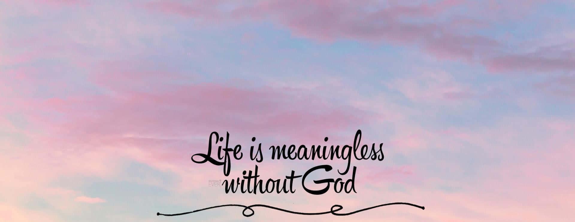 Where two or three gather in my name, there am I with them” - Matthew 18:20 — 1920x742 wallpaper