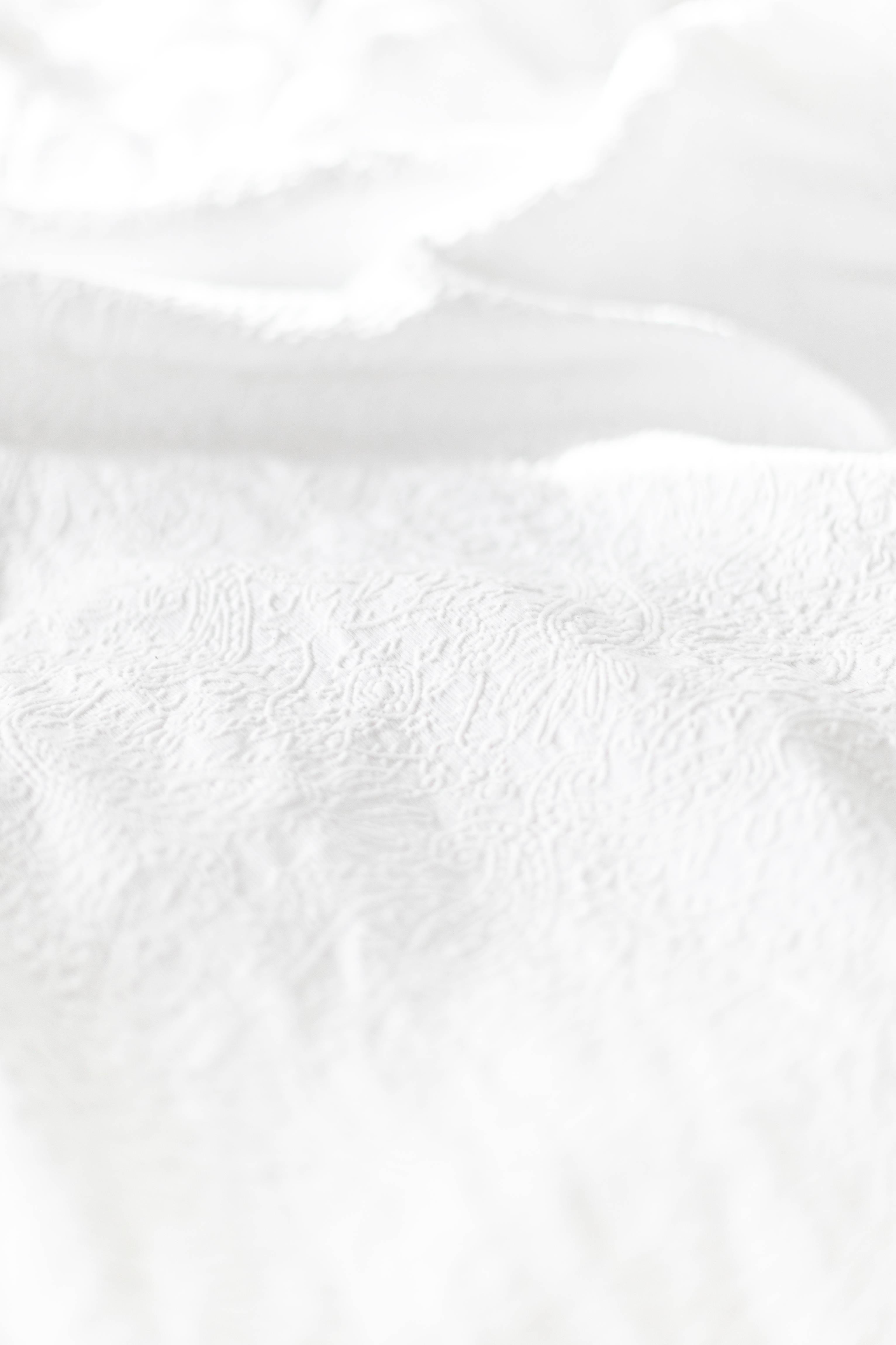 White Aesthetic Embroidery — 3065x4598 wallpaper