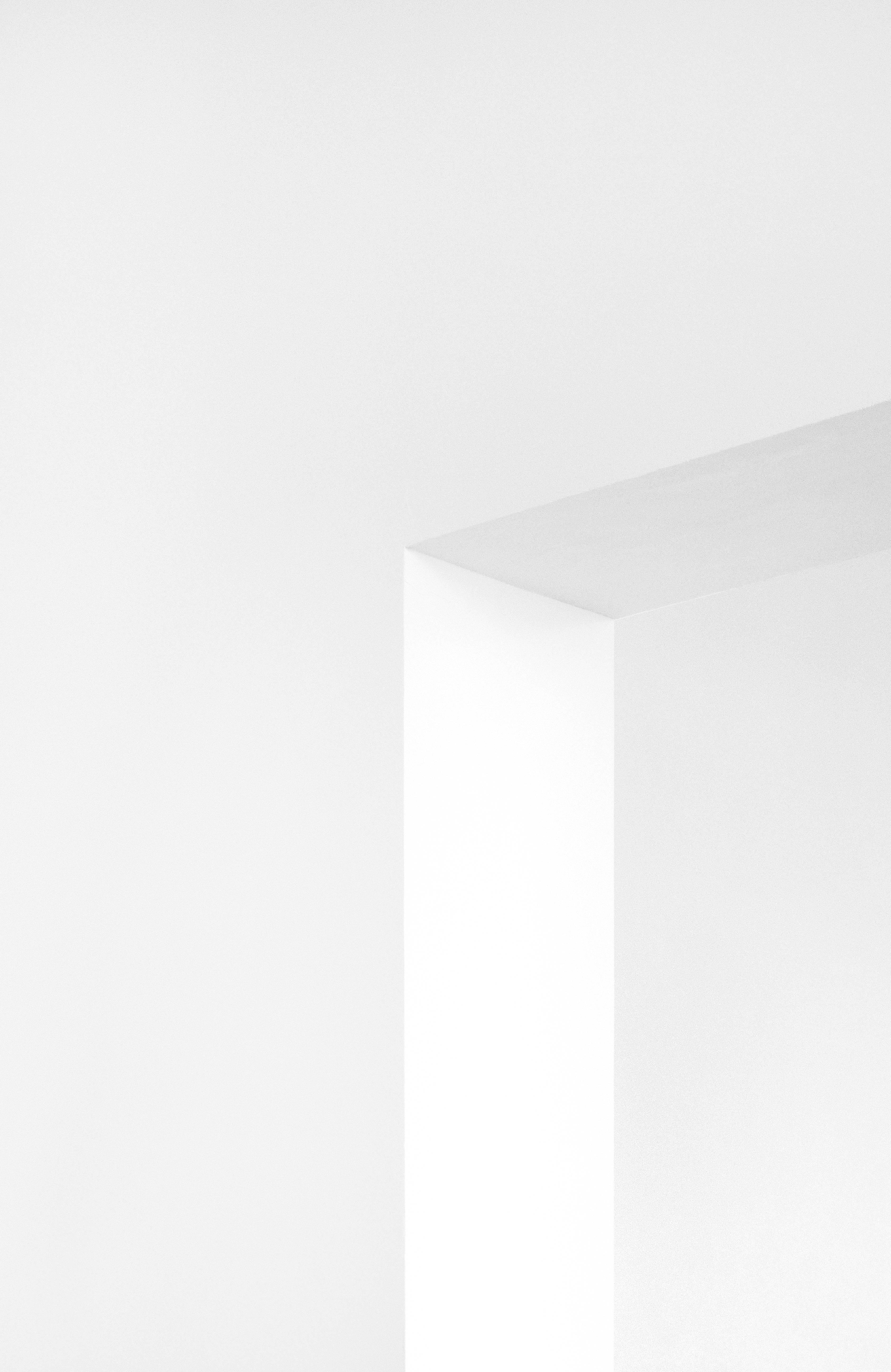 White Aesthetic Wall — 3371x5184 wallpaper