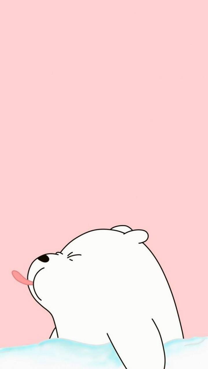 White Bear Girly iPhone — 720x1280 wallpaper