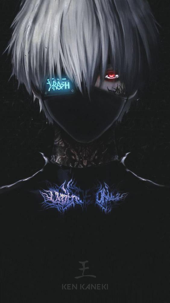 White Haired Anime Bad Boy — 564x1002 wallpaper