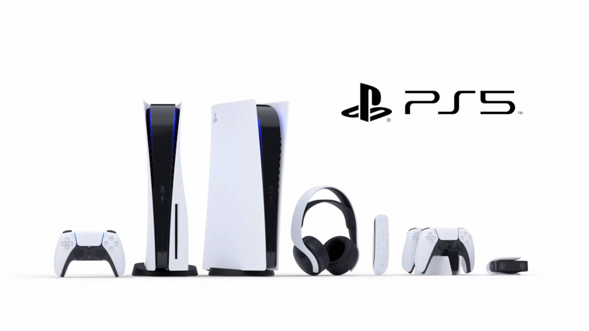 White PS5 Collection — 1920x1080 wallpaper