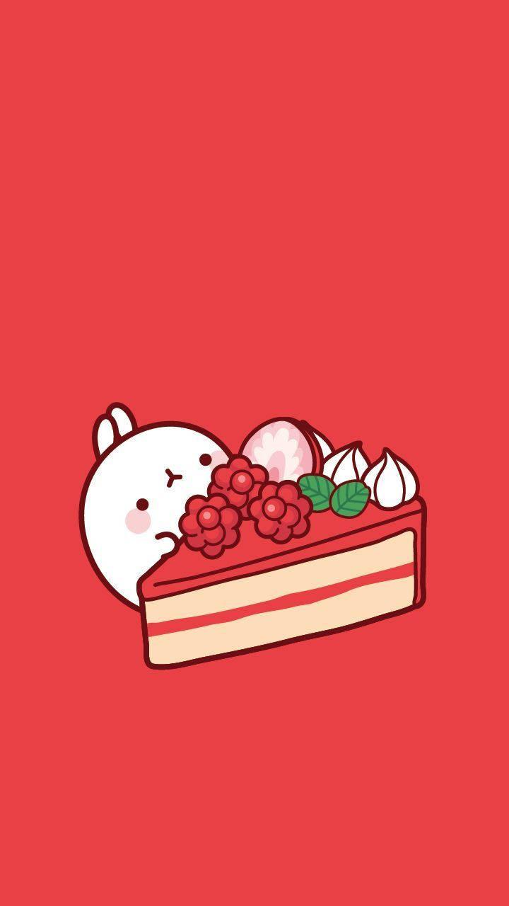 White Rabbit And Shortcake Cartoon IPhone — 720x1280 wallpaper