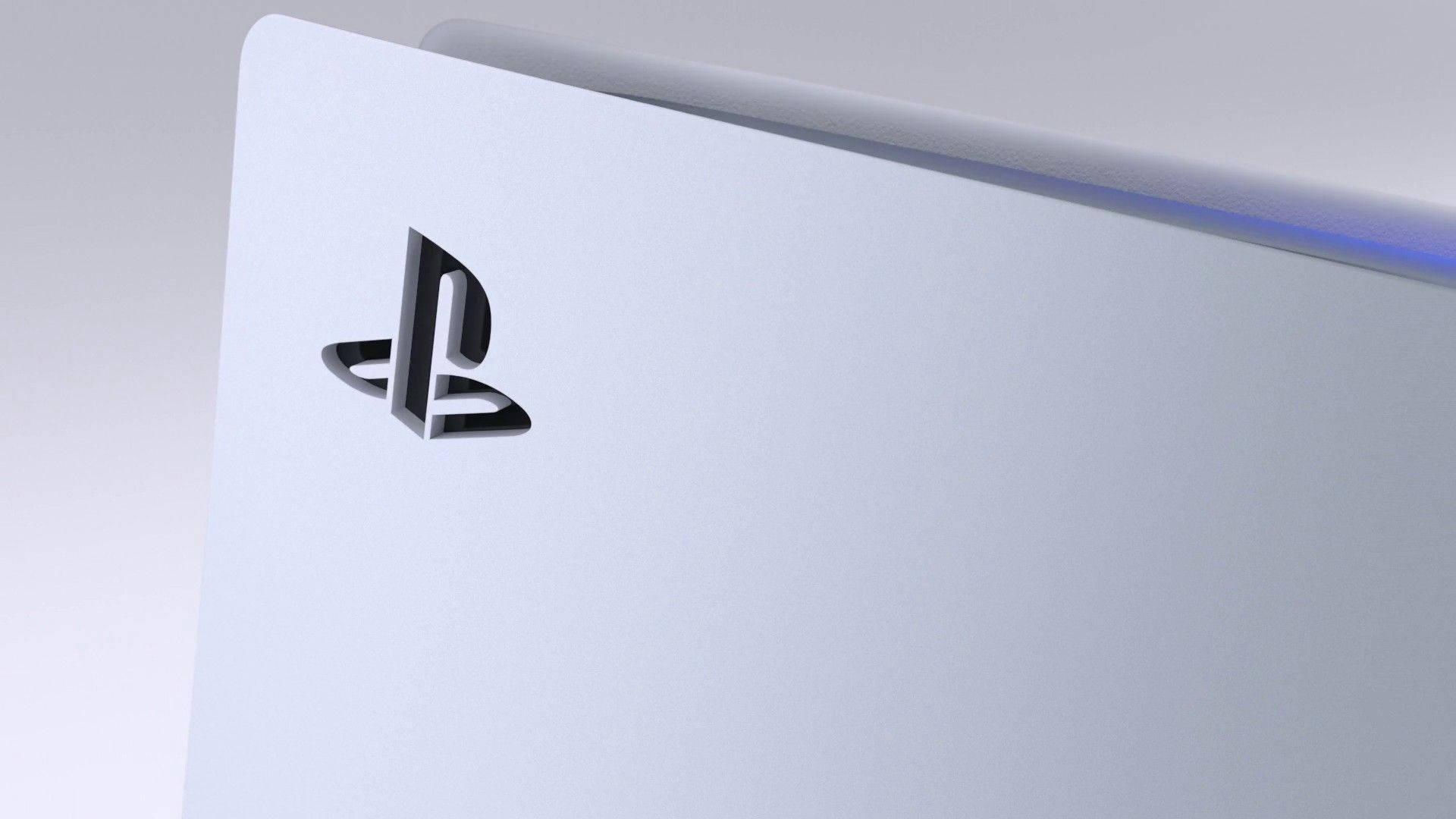 White Shining PS5 Console — 1920x1080 wallpaper