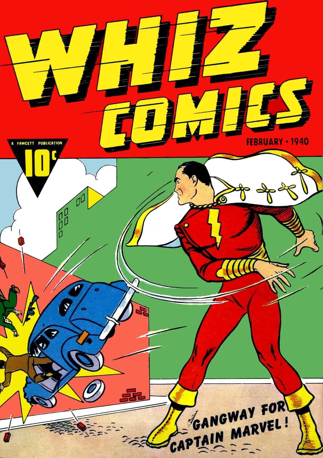 whiz comics vol 1 — 1128x1600 wallpaper