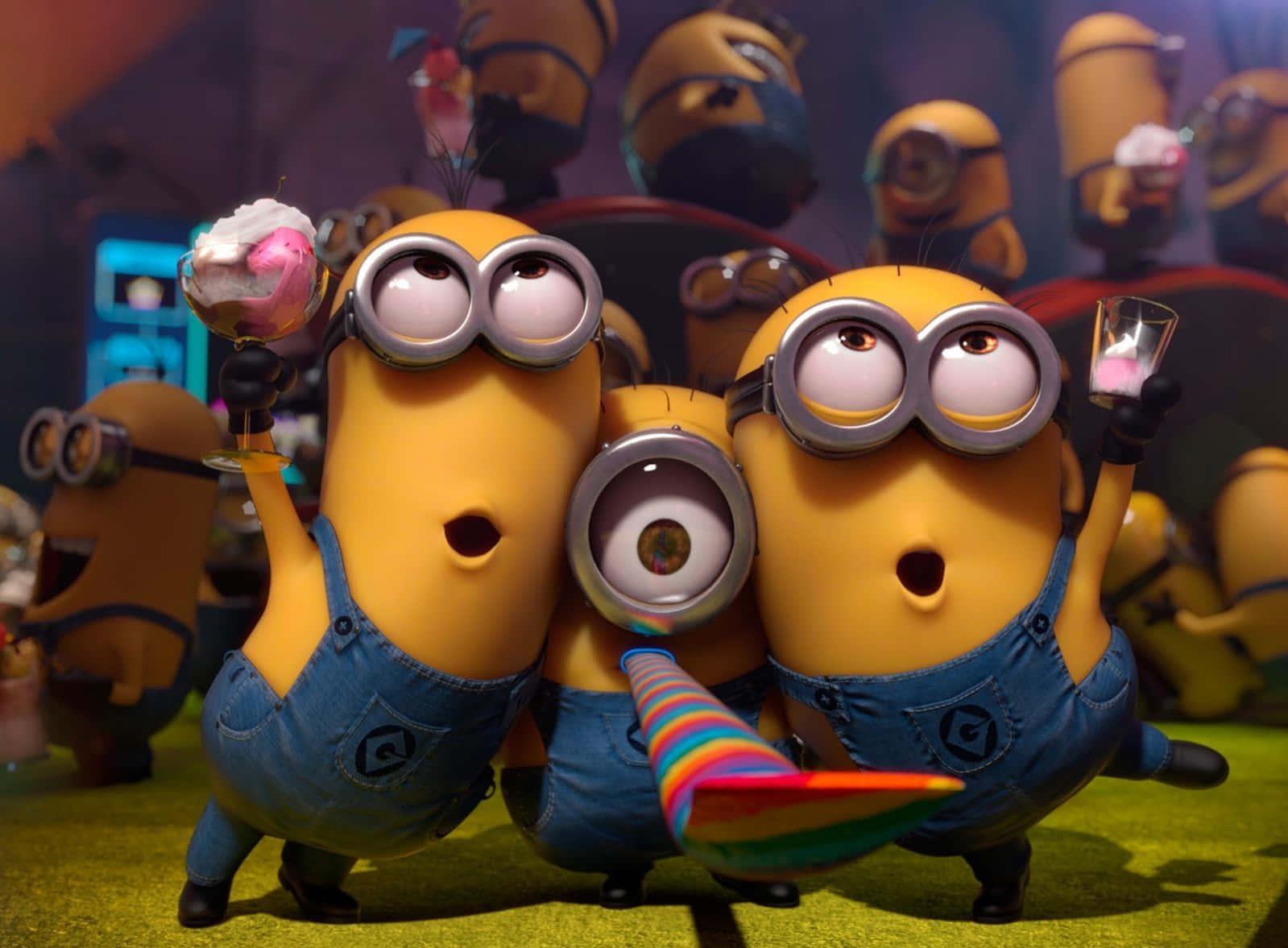 Who doesn't love a smile from a Minion? — 1599x1177 wallpaper