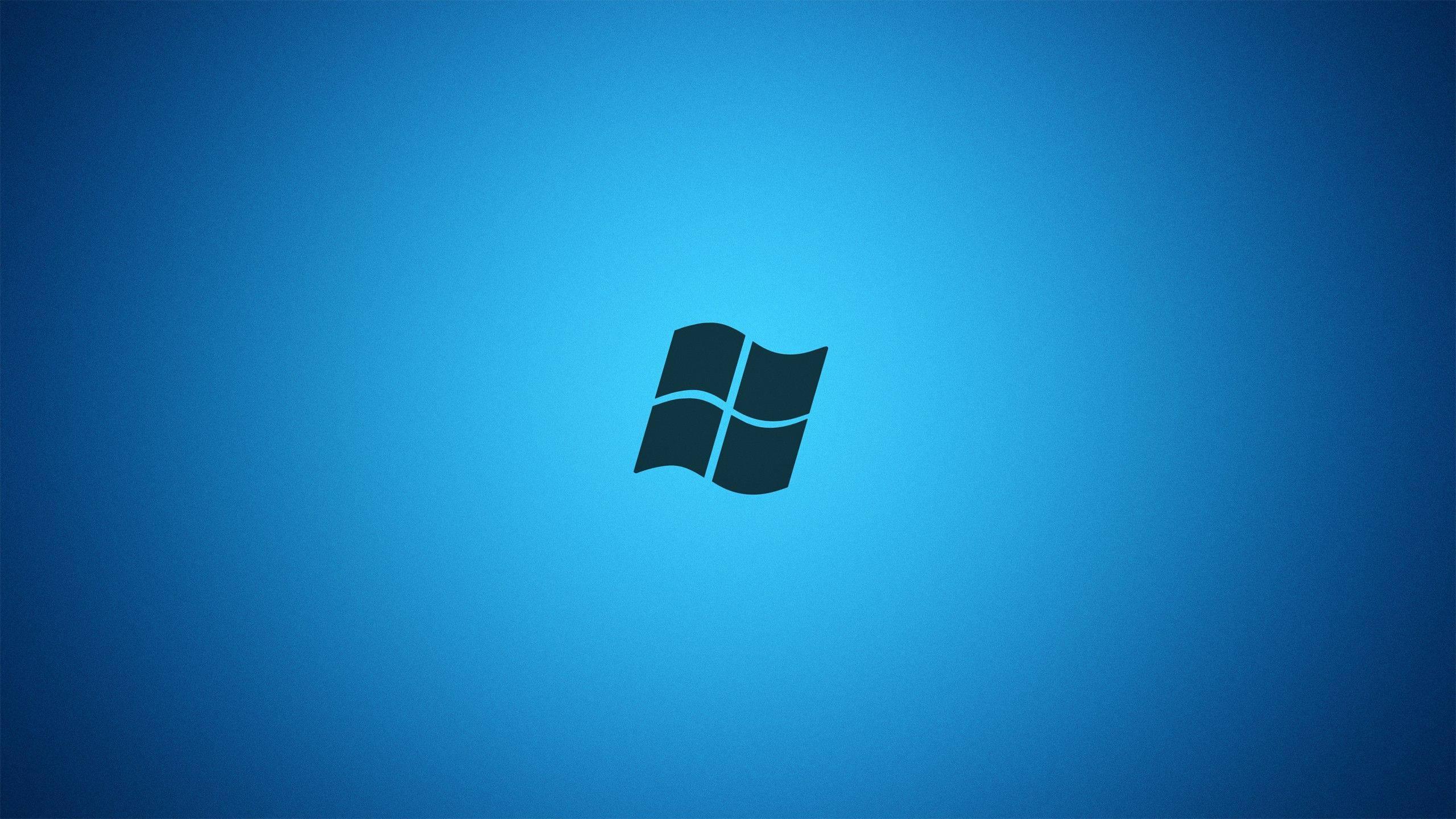 Windows 10 Blue — 2560x1440 wallpaper